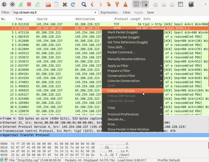 wireshark-follow-stream