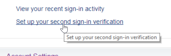yahoo setup second sign in verification yahoo setup second sign in verification