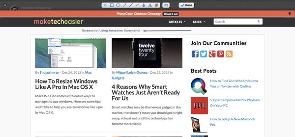 Chrome-Extensions-awesome-screenshot