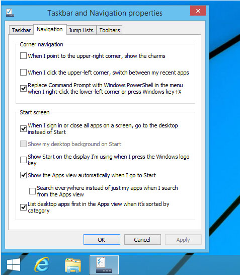 Replace-Start-screen-with-Apps-screen-Screenshot