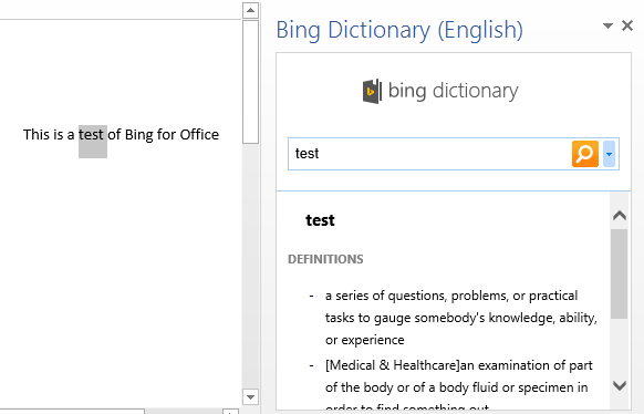bing-dictionary bing-dictionary