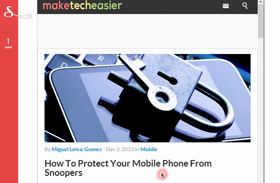 A glimpse of what other users will see. A glimpse of what other users will see.