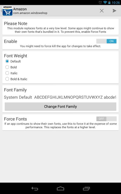 xposed-framework-perappfonts xposed-framework-perappfonts