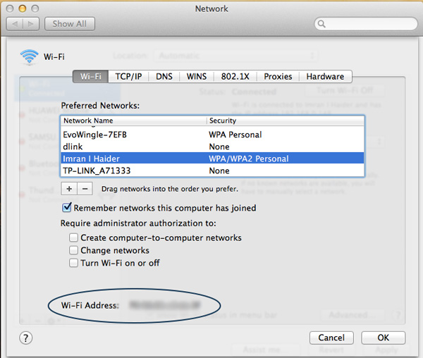 Find-IP-Adress-and-MAC-Address-MAC-Address-System-Prefs