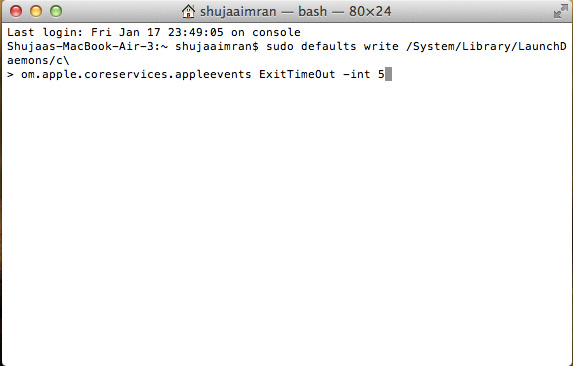 Speed-Up-Shutdown-Time-OS-X-Command-Terminal