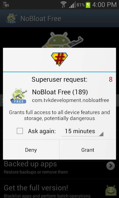 nobloat-superuser