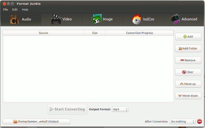 formatjunkie-main-interface