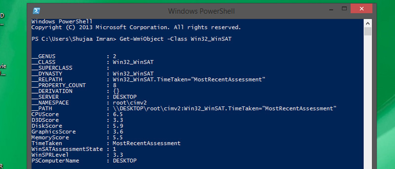 How to Find Windows Experience Index Scores in Windows 8.1