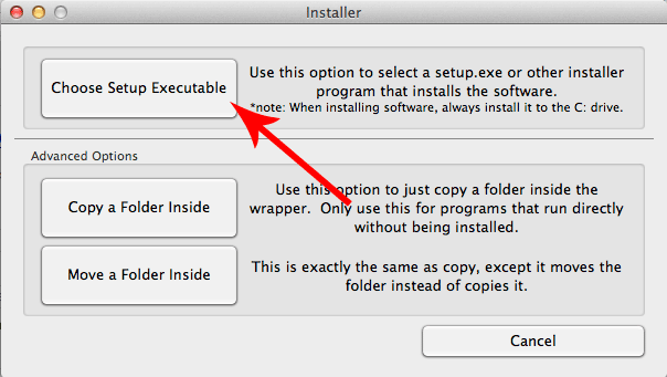 wineskin-choose-setup-executable