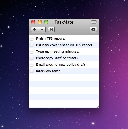 To-do lists for mac - taskmate
