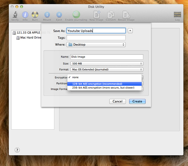Dynamic-Resizable-Disk-Mac-Encryption