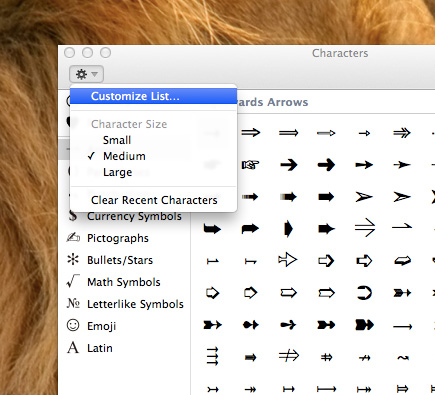 Enable-Character-Viewer-OSX-Customize-List Enable-Character-Viewer-OSX-Customize-List