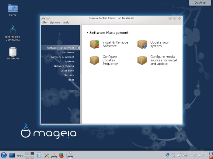 Mageia software management