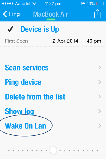 Wake-Up-Mac-Using-iPhone-WOL