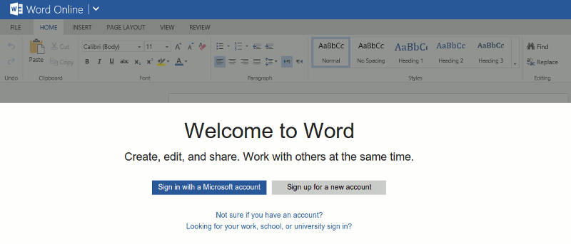 Using the New Microsoft Office App in Chrome