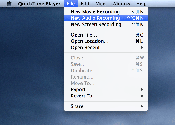 record sound on mac - new