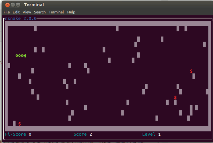 nsnake-game-in-progress nsnake-game-in-progress