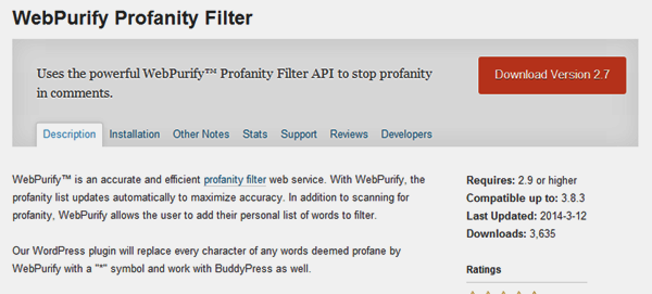 webpurify-profanity