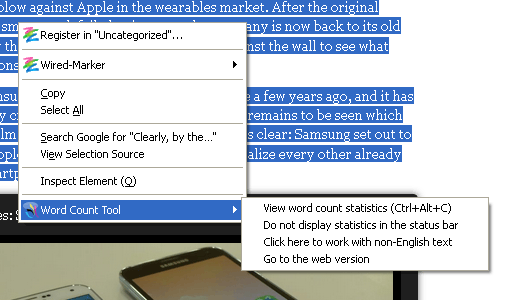 word-count-tool-context-menu