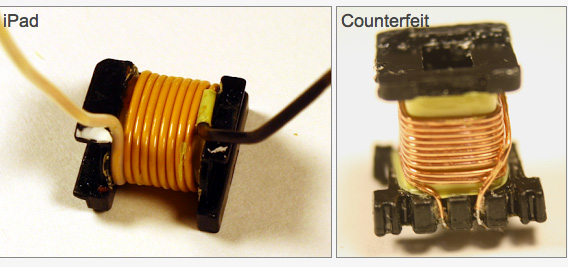 Counterfeit-iPad-Chargers-Voltage-Comparison