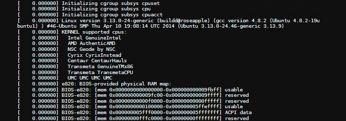 dmesg-first-few-line