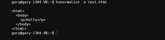 hxnormalize hxnormalize
