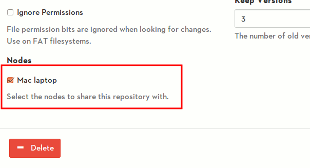 syncthing-share-respository