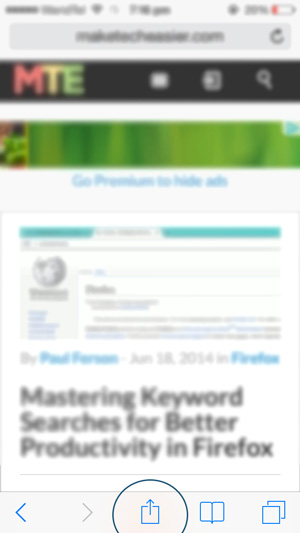 Save-Website-Home-Screen-iOS-Action-Button