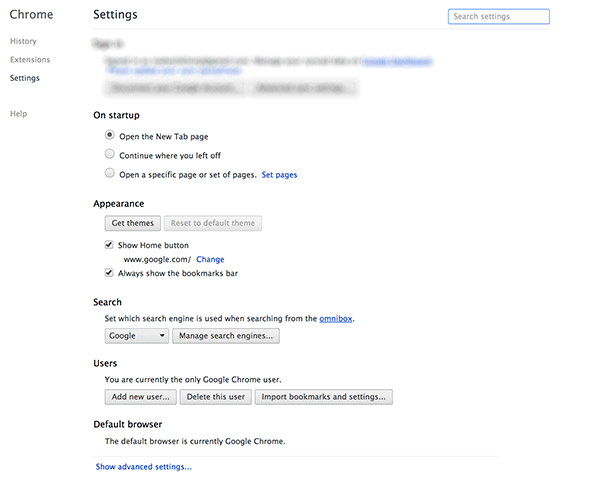 exchrome-settings exchrome-settings