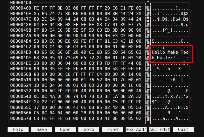 hexcurse-hello hexcurse-hello