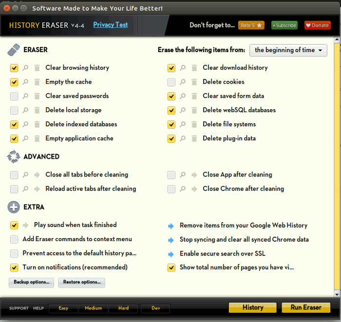 history-eraser-cleaning-options