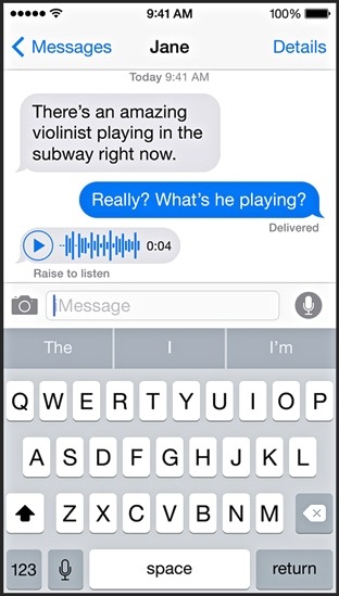 iOS8-Message-Voice iOS8-Message-Voice