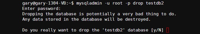 mysqladmin-drop-testdb2 mysqladmin-drop-testdb2
