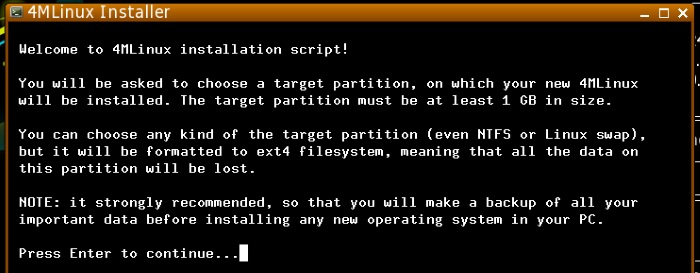 4MLinux-installer1 4MLinux-installer1
