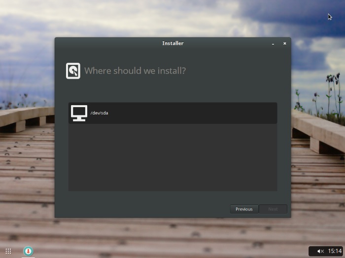 Evolve OS Where install