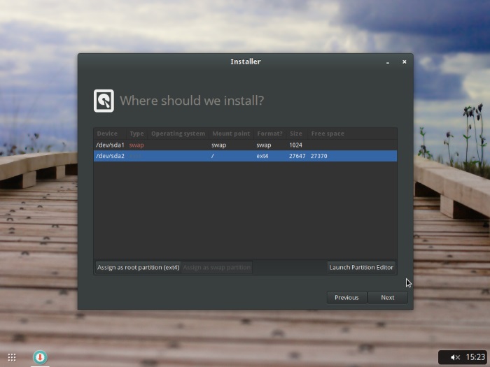 Evolve OS Where install2
