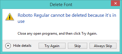 Font-In-Use Font-In-Use