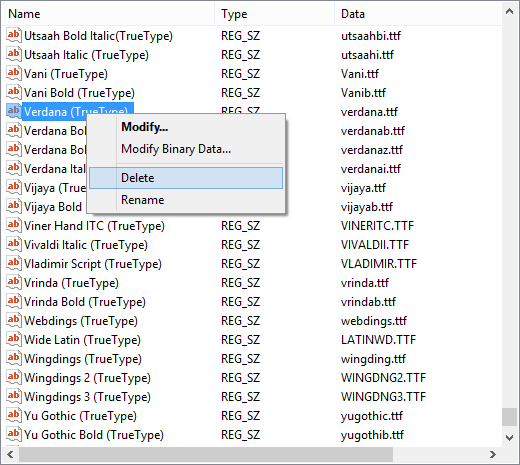 Font-Reg-Delete Font-Reg-Delete