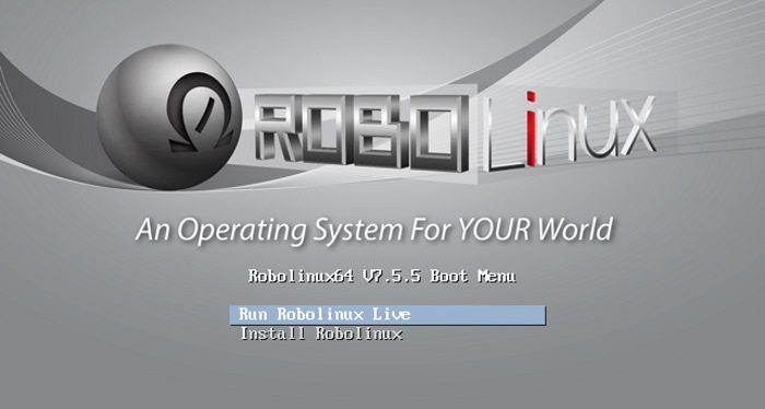 RoboLinux-bootmenu