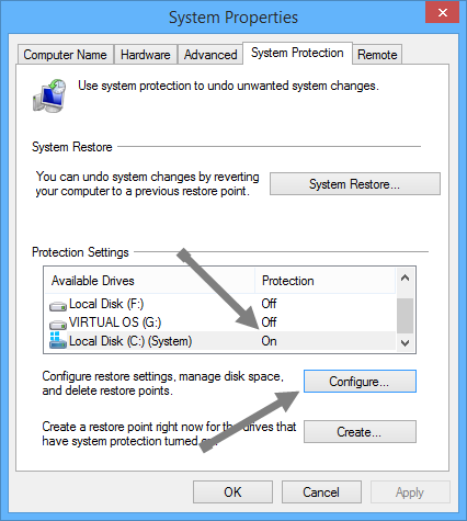 configure-system-restore-configure