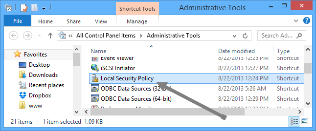 temporarily-lock-windows-select-local-sec-policy