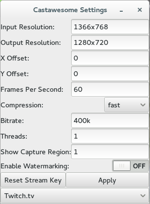 castawesome-other-streaming-settings-for-castawesome