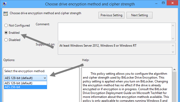 change-bitlocker-encryption-method-select-aes-256-bit change-bitlocker-encryption-method-select-aes-256-bit