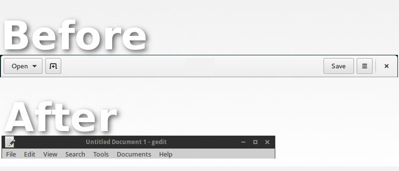 How to Disable GTK3 Client-Side Decorations on Ubuntu