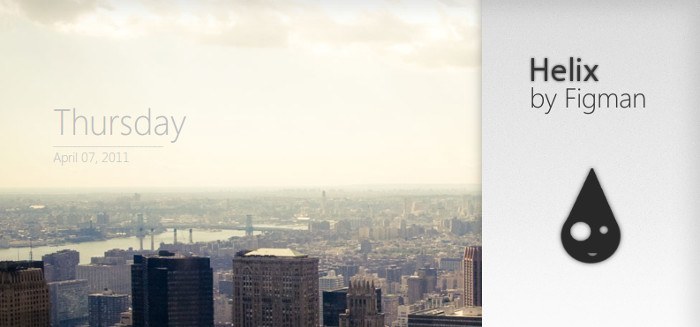 Helix Conky theme Helix Conky theme