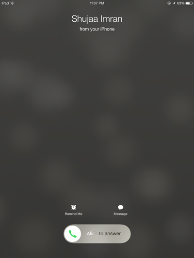 Continuity-Answer-Call