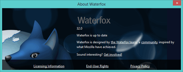 FFV-Waterfox-About