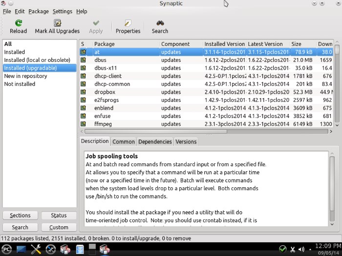 PCLinuxOS16-synaptic PCLinuxOS16-synaptic