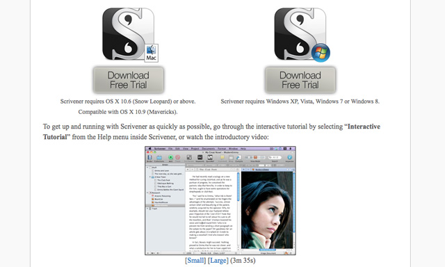 Scrivener-download