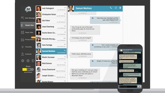 MightyText Android App MightyText Android App